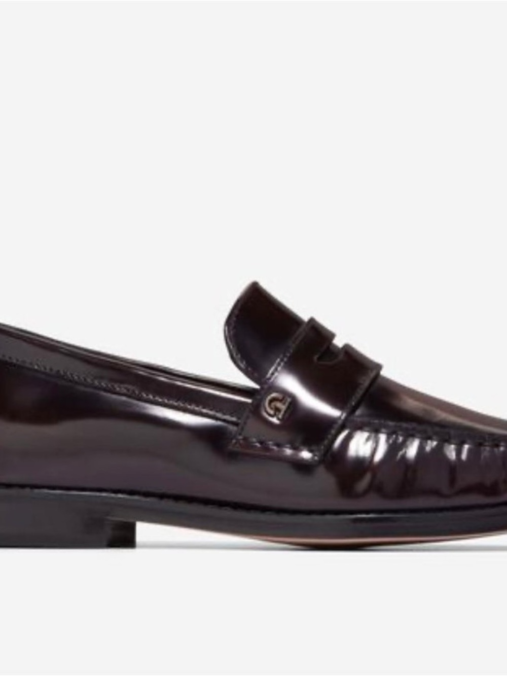 Never Worn Cole Haan Lux Penny Loafer Deep Burgundy Size 9
